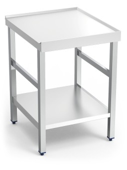 Mesa de salida para lavavajillas c/entrepaño 61x70x86cm