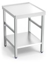 Mesa de salida para lavavajillas c/entrepaño 61x70x86cm