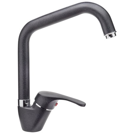 Grifo de cocina monomando negro