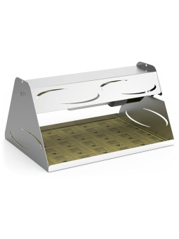 Exterminador de insectos serie SP-50 LED / 7 w. inoxidable 32x22x16cm