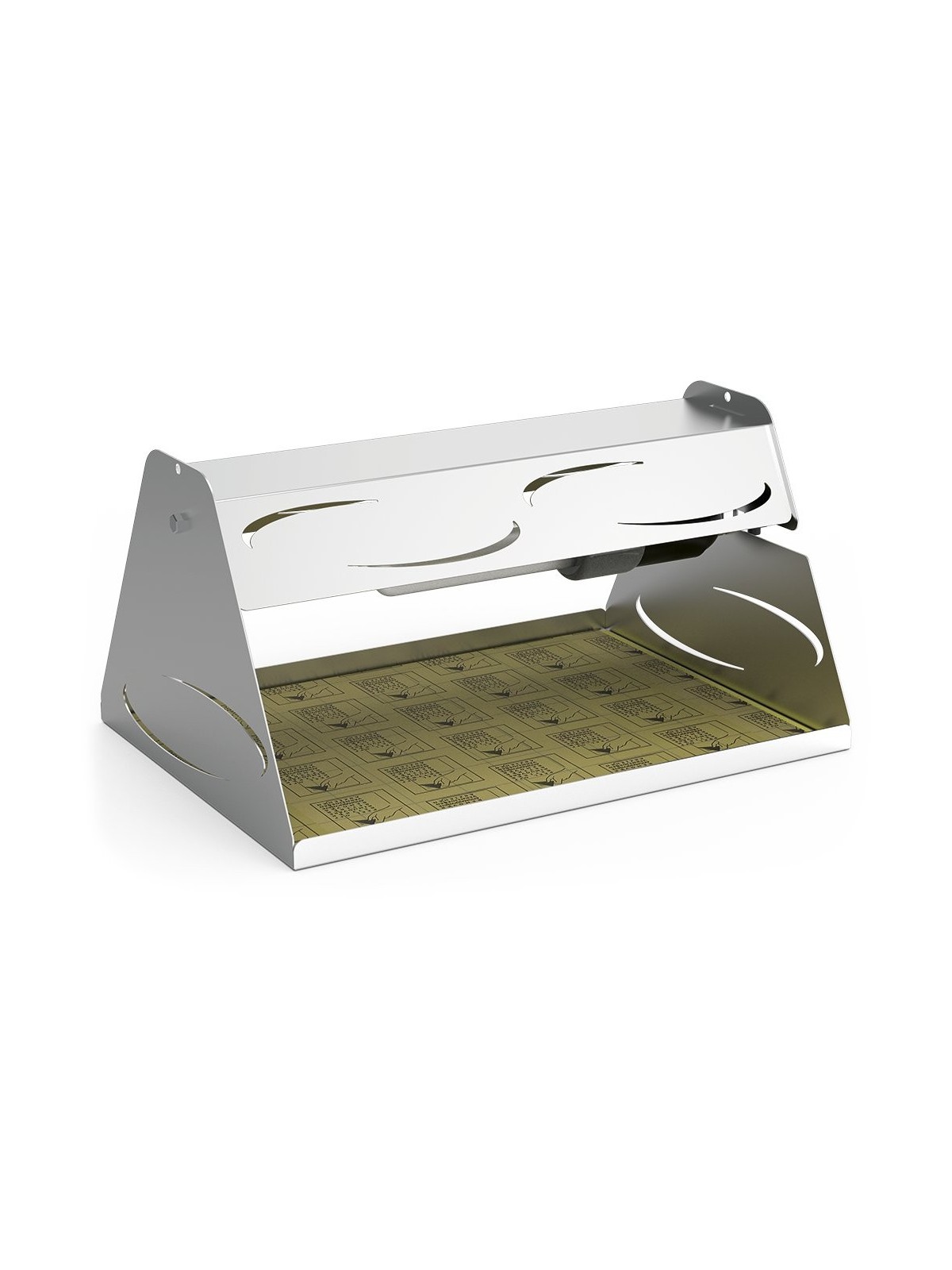 Exterminador de insectos serie SP-50 LED / 7 w. inoxidable 32x22x16cm