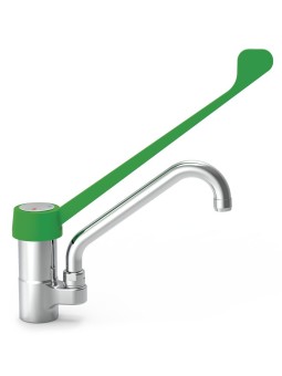 Grifo monomando codo sobremesa dos aguas Serie Ecológica