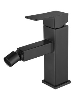 Grifo negro inoxidable monomando para bidé serie Merak