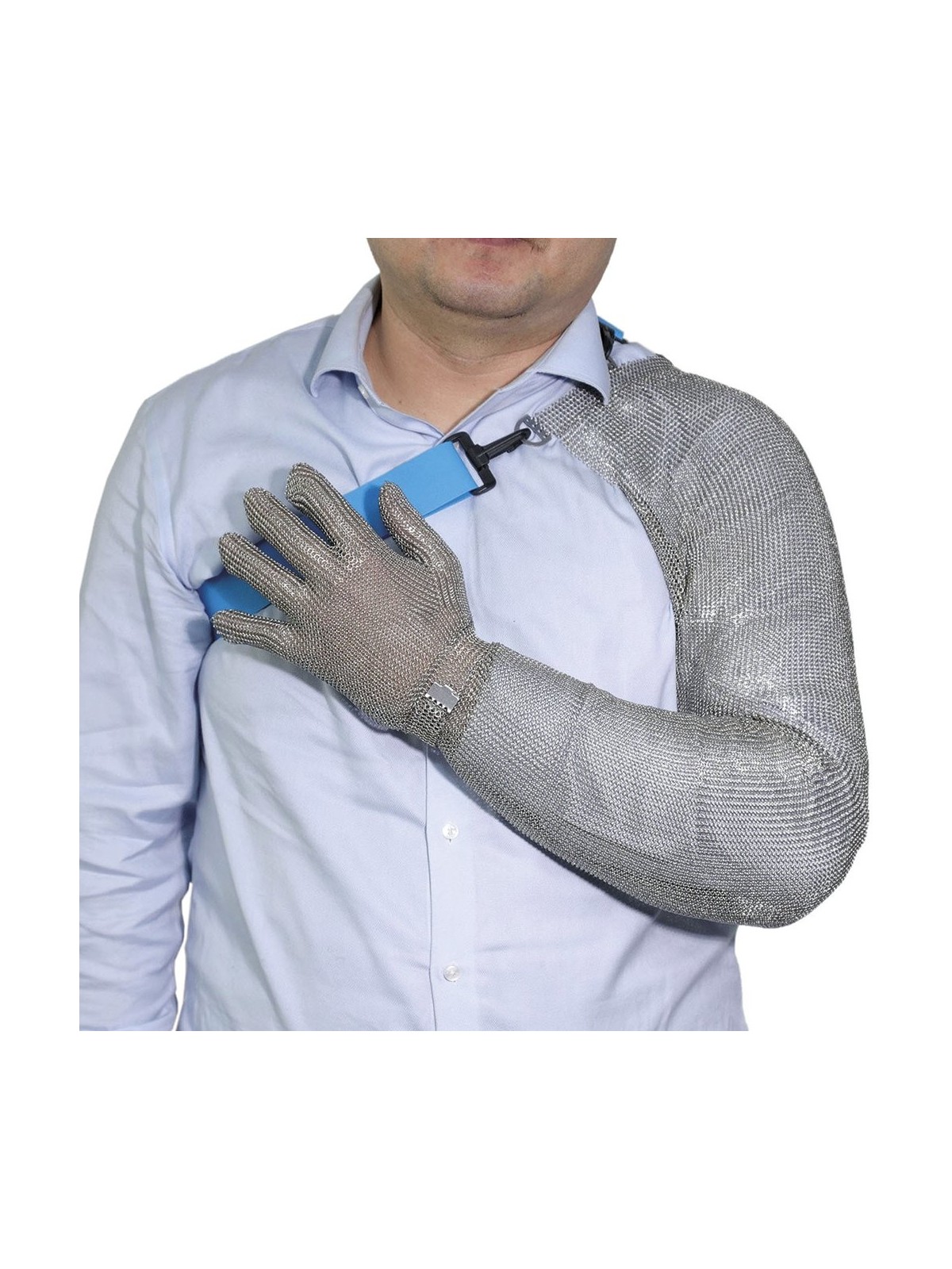 Brazo de Protección en Malla Acero Inoxidable - Hosteleros