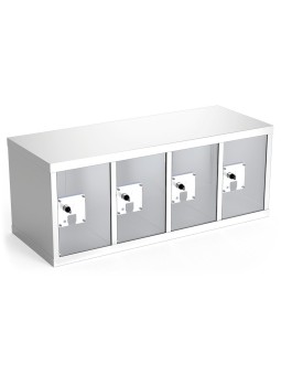 Taquillas Acero Inoxidable 4 Puertas - Productos Hosteleros