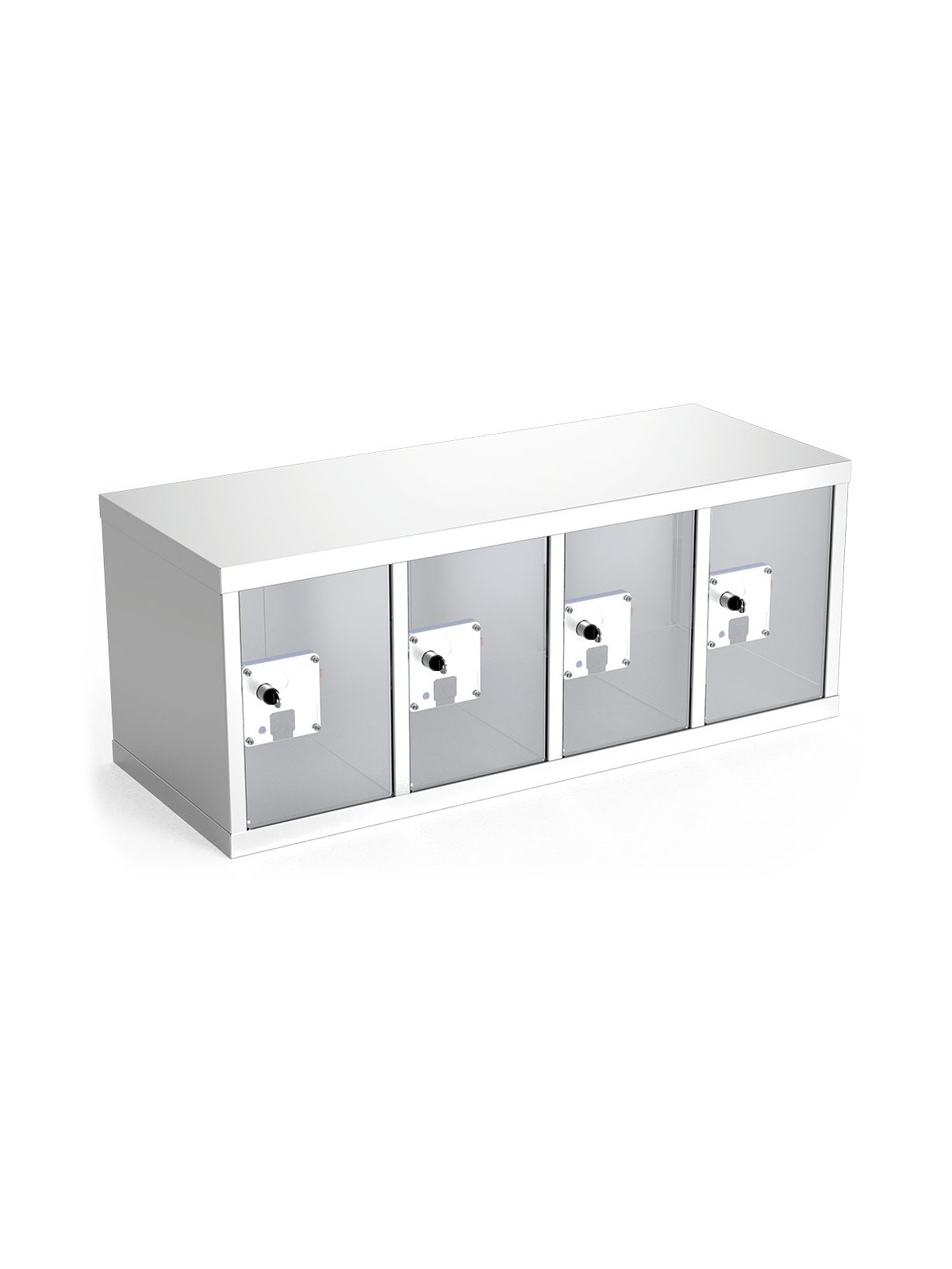 Taquillas Acero Inoxidable 4 Puertas - Productos Hosteleros