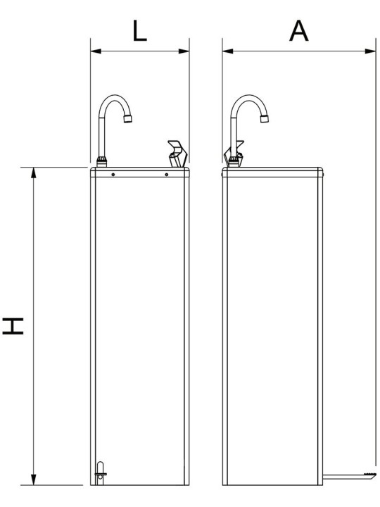 Fuente de Agua de Gran Capacidad - Productos Hosteleros