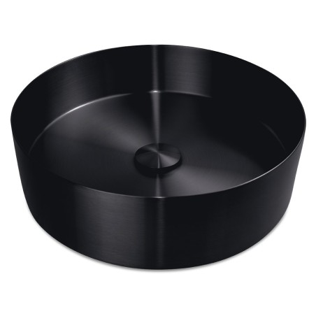 Lavabo Redondo Negro para Baño - Productos Hosteleros
