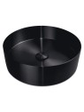Lavabo Redondo Negro para Baño - Productos Hosteleros
