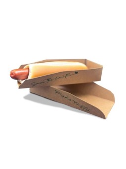 Bandeja Cartón para Hot Dogs 50 U - Productos Hosteleros