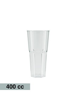 VASO CLASICO ALTO SAN-ACRILICO REUTILIZABLE 400 CC