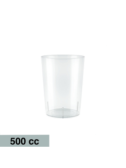 VASO SIDRA SAN-ACRILICO REUTILIZABLE 500 CC