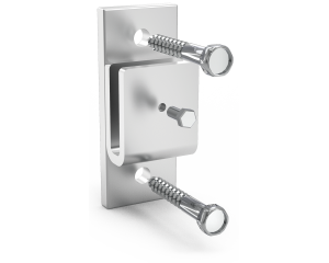 SOPORTE TUBO Y PLETINA PARED