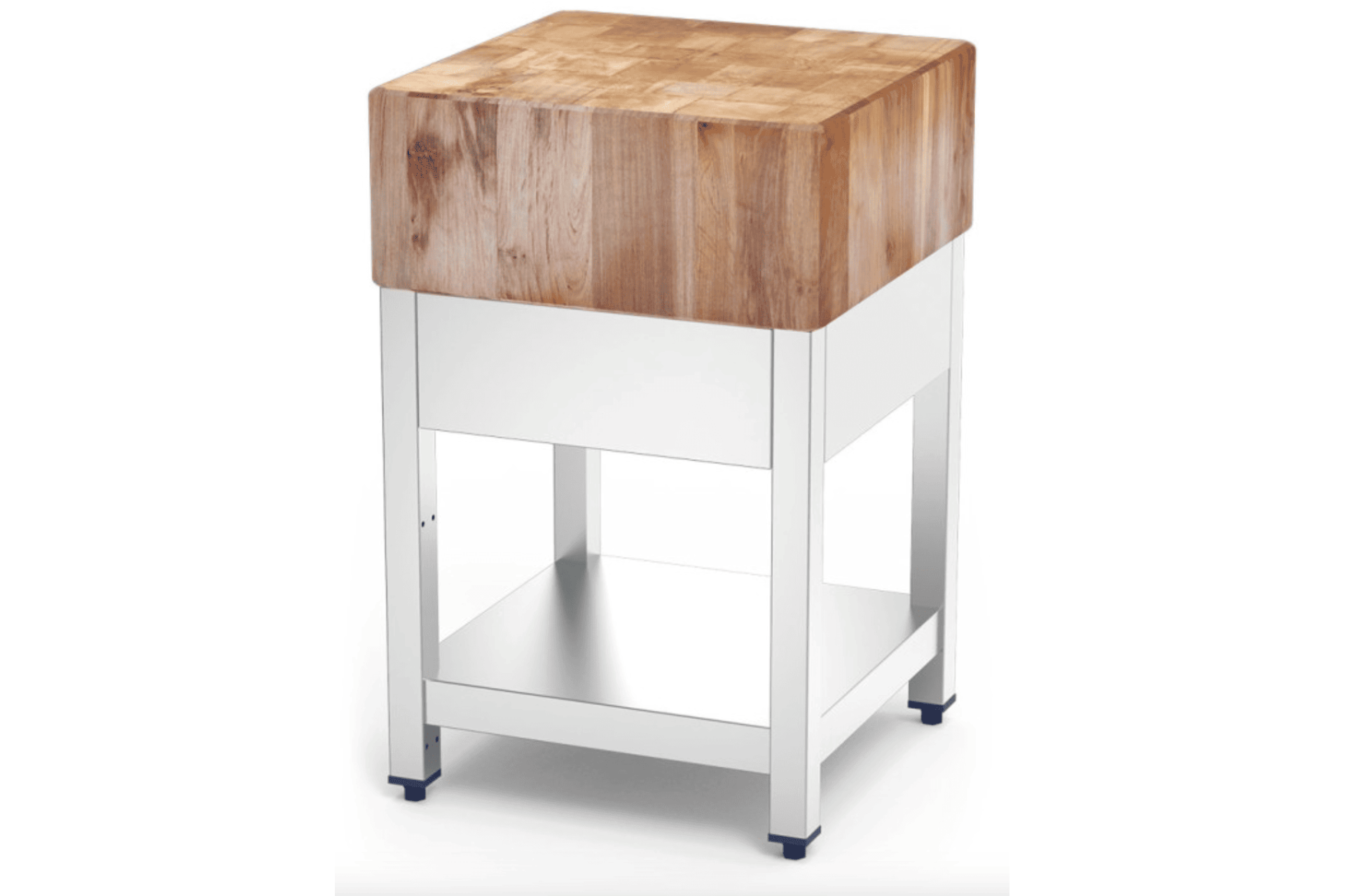 TAJO DE MADERA BASE INOX
